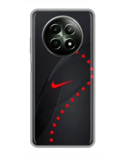 Чехол для Realme 12 5G с картинкой «Абстрактный дизайн Nike» Чехол для Realme 12 5G с картинкой «Абстрактный дизайн Nike»