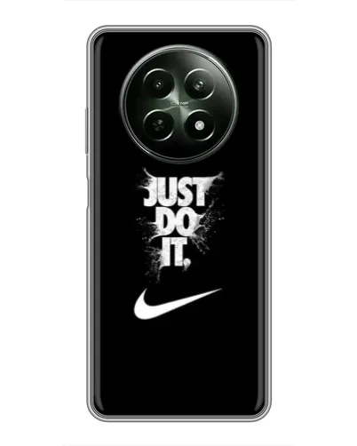 Чехол для Realme 12 5G с картинкой «Текстовый принт Nike» Чехол для Realme 12 5G с картинкой «Текстовый принт Nike»