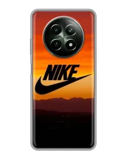 Чехол для Realme 12 5G с картинкой «Nike — вечерний горизонт»