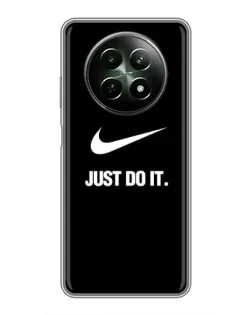 Чехол для Realme 12 5G с картинкой «Классический принт Nike»