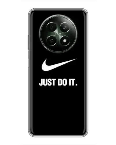 Чехол для Realme 12 5G с картинкой «Классический принт Nike» Чехол для Realme 12 5G с картинкой «Классический принт Nike»