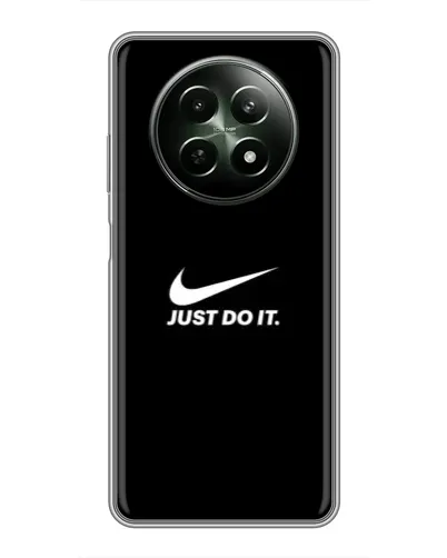 Чехол для Realme 12 5G с картинкой «Минимализм от Nike» Чехол для Realme 12 5G с картинкой «Минимализм от Nike»