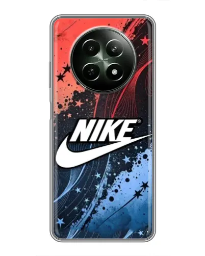 Чехол для Realme 12 5G с картинкой «Градиентный принт Найк» Чехол для Realme 12 5G с картинкой «Градиентный принт Найк»