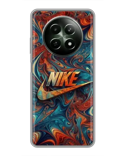 Чехол для Realme 12 5G с картинкой «Nike в абстракции» Чехол для Realme 12 5G с картинкой «Nike в абстракции»