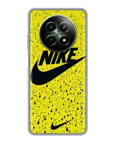 Чехол для Realme 12 5G с картинкой «Желтый текстурный Nike» Чехол для Realme 12 5G с картинкой «Желтый текстурный Nike»