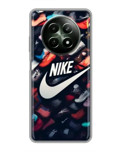 Чехол для Realme 12 5G с картинкой «Коллекция кроссовок Nike» Чехол для Realme 12 5G с картинкой «Коллекция кроссовок Nike»