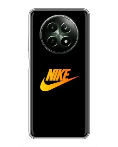 Чехол для Realme 12 5G с картинкой «Золотой логотип Nike» Чехол для Realme 12 5G с картинкой «Золотой логотип Nike»
