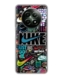 Чохол для Realme 12 5G з картинкою «Яскравий колаж Nike» Чохол для Realme 12 5G з картинкою «Яскравий колаж Nike»
