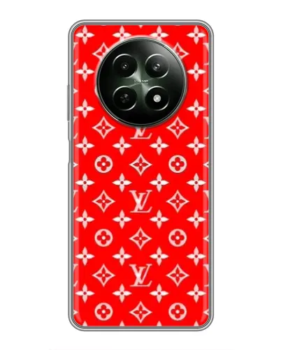 Чехол для Realme 12 5G с картинкой «Яркий паттерн LV» Чехол для Realme 12 5G с картинкой «Яркий паттерн LV»