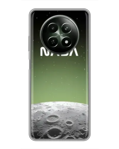 Чехол для Realme 12 5G с картинкой «NASA — лунный градиент» Чехол для Realme 12 5G с картинкой «NASA — лунный градиент»