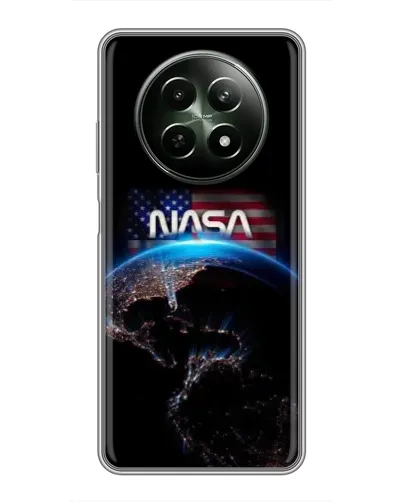 Чехол для Realme 12 5G с картинкой «Земля из космоса NASA» Чехол для Realme 12 5G с картинкой «Земля из космоса NASA»
