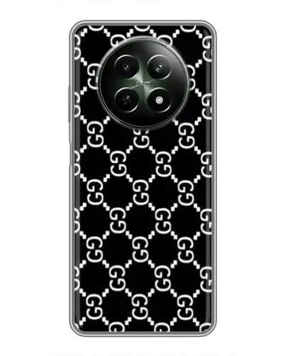 Чехол для Realme 12 5G с картинкой «Gucci — сетчатый паттерн» Чехол для Realme 12 5G с картинкой «Gucci — сетчатый паттерн»