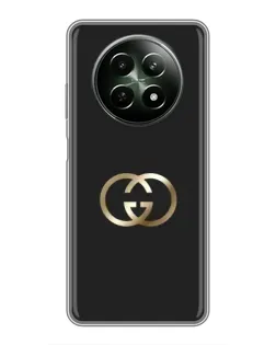 Чехол для Realme 12 5G с картинкой «Минимализм Gucci»