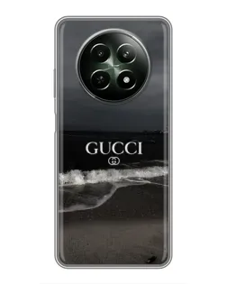 Чехол для Realme 12 5G с картинкой «Gucci — морской прибой»