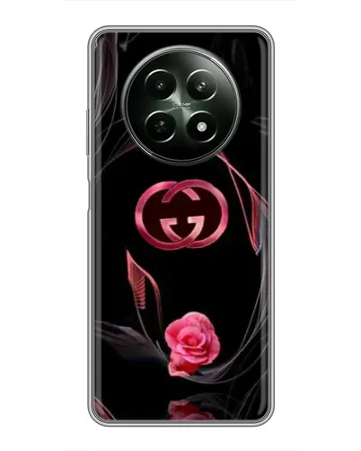 Чехол для Realme 12 5G с картинкой «Gucci — неоновая роза» Чехол для Realme 12 5G с картинкой «Gucci — неоновая роза»