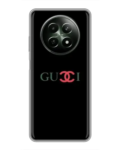 Чехол для Realme 12 5G с картинкой «Gucci — красный градиент» Чехол для Realme 12 5G с картинкой «Gucci — красный градиент»