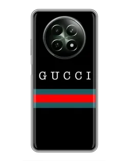 Чехол для Realme 12 5G с картинкой «Gucci — красный пояс»
