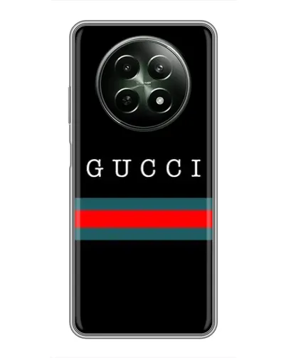 Чехол для Realme 12 5G с картинкой «Gucci — красный пояс» Чехол для Realme 12 5G с картинкой «Gucci — красный пояс»