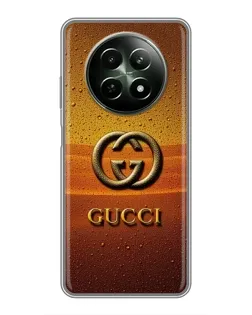 Чохол для Realme 12 5G з картинкою «Gucci — сонячний градієнт» Чохол для Realme 12 5G з картинкою «Gucci — сонячний градієнт»
