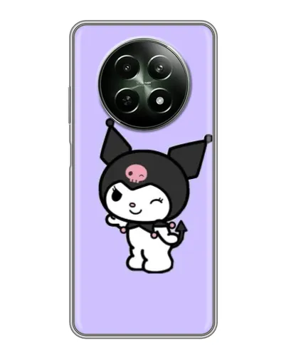 Чехол для Realme 12 5G с картинкой «Классическая Kuromi» Чехол для Realme 12 5G с картинкой «Классическая Kuromi»