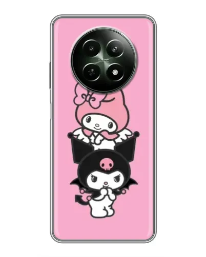 Чехол для Realme 12 5G с картинкой «My Melody и Kuromi» Чехол для Realme 12 5G с картинкой «My Melody и Kuromi»