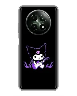 Чехол для Realme 12 5G с картинкой «Электрическая Kuromi» Чехол для Realme 12 5G с картинкой «Электрическая Kuromi»