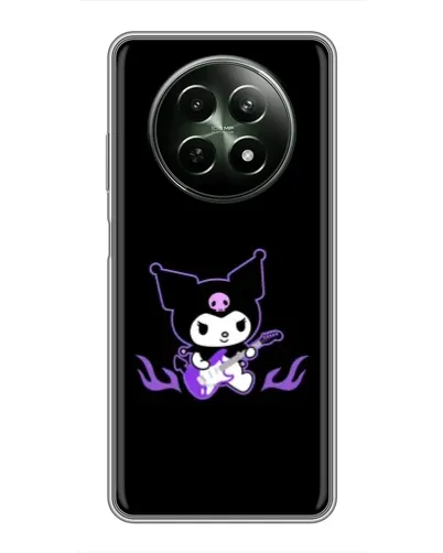 Чехол для Realme 12 5G с картинкой «Электрическая Kuromi» Чехол для Realme 12 5G с картинкой «Электрическая Kuromi»