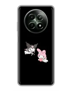 Чехол для Realme 12 5G с картинкой «My Melody и Kuromi» Чехол для Realme 12 5G с картинкой «My Melody и Kuromi»