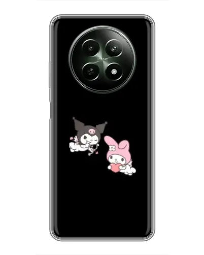 Чехол для Realme 12 5G с картинкой «My Melody и Kuromi» Чехол для Realme 12 5G с картинкой «My Melody и Kuromi»