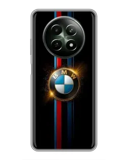 Чехол для Realme 12 5G с картинкой «BMW M-Power неон»