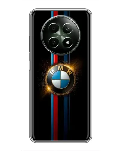 Чехол для Realme 12 5G с картинкой «BMW M-Power неон»