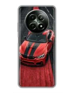 Чехол для Realme 12 5G с картинкой «BMW на красной дорожке»