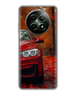 Чехол для Realme 12 5G с картинкой «Осенняя BMW M4»