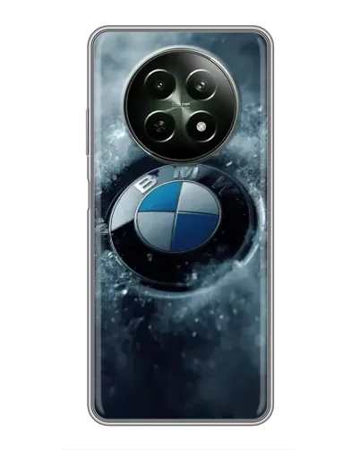 Чохол для Realme 12 5G з картинкою «Логотип BMW — лід» Чохол для Realme 12 5G з картинкою «Логотип BMW — лід»