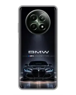 Чохол для Realme 12 5G з картинкою «BMW крізь нічне місто» Чохол для Realme 12 5G з картинкою «BMW крізь нічне місто»