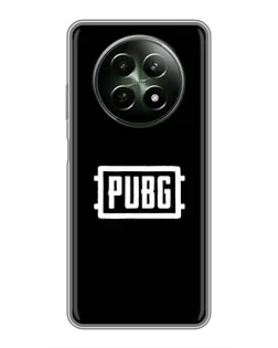 Чехол для Realme 12 5G с картинкой «Лого BMW — металлический блеск»