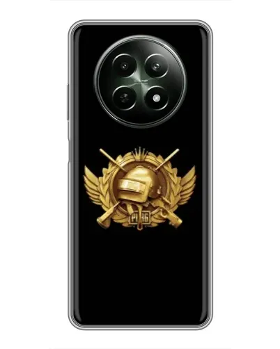 Чехол для Realme 12 5G с картинкой «PUBG — оранжевый градиент» Чехол для Realme 12 5G с картинкой «PUBG — оранжевый градиент»