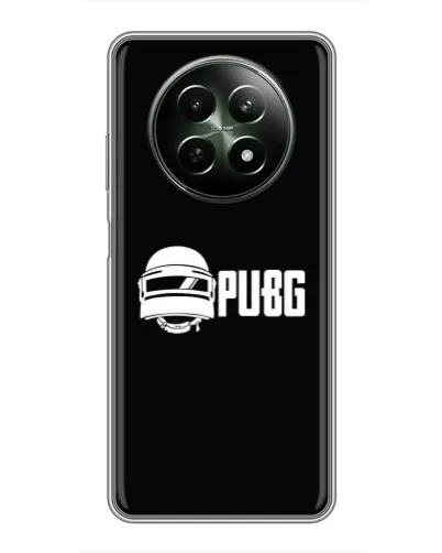 Чехол для Realme 12 5G с картинкой «PUBG — классический лого» Чехол для Realme 12 5G с картинкой «PUBG — классический лого»