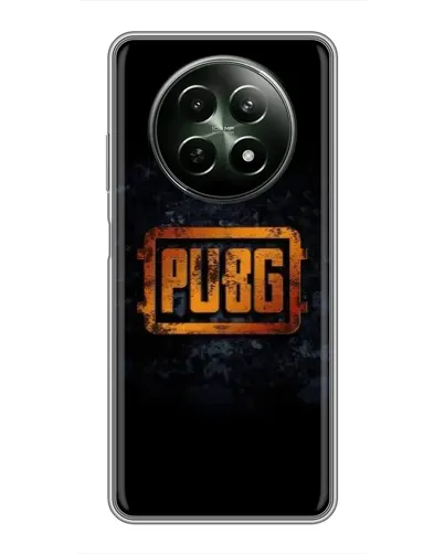 Чехол для Realme 12 5G с картинкой «PUBG — золотой логотип» Чехол для Realme 12 5G с картинкой «PUBG — золотой логотип»