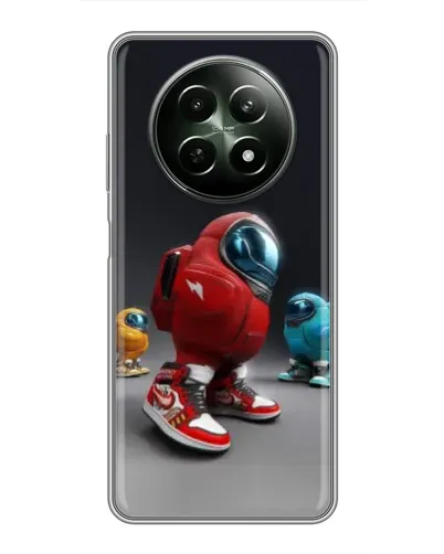 Чехол для Realme 12 5G с картинкой «Among Us — 3D стиль»