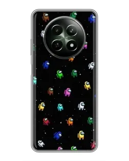 Чехол для Realme 12 5G с картинкой «Экипаж Among Us»