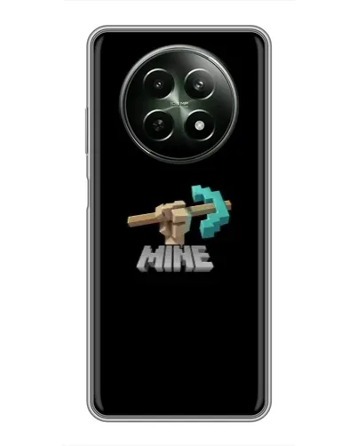 Чехол для Realme 12 5G с картинкой «Алмазная кирка»