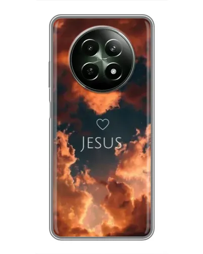 Чехол для Realme 12 5G с картинкой «Сияние Имени Jesus» Чехол для Realme 12 5G с картинкой «Сияние Имени Jesus»
