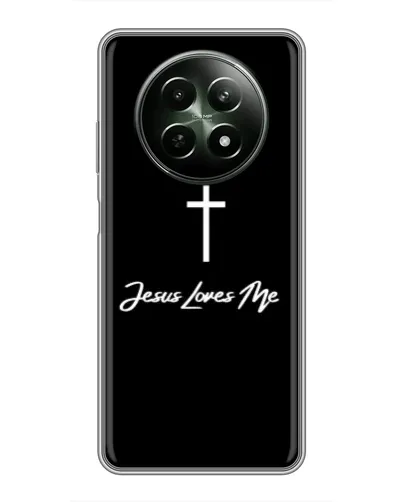 Чехол для Realme 12 5G с картинкой «Иисус любит тебя» Чехол для Realme 12 5G с картинкой «Иисус любит тебя»