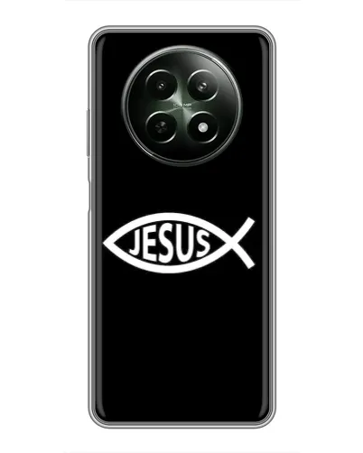 Чехол для Realme 12 5G с картинкой «Классический Jesus» Чехол для Realme 12 5G с картинкой «Классический Jesus»