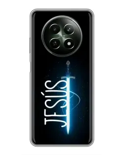 Чехол для Realme 12 5G с картинкой «Меч Духа Jesus»