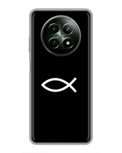 Чохол для Realme 12 5G з картинкою «Символ риби Jesus»