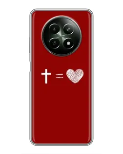 Чохол для Realme 12 5G з картинкою «Рівняння любові»