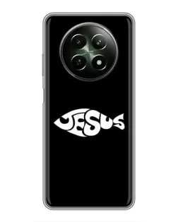 Чохол для Realme 12 5G з картинкою «Риба  Jesus»