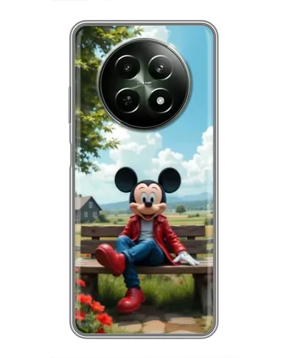 Чехол для Realme 12 5G с картинкой «Микки на скамейке» Чехол для Realme 12 5G с картинкой «Микки на скамейке»